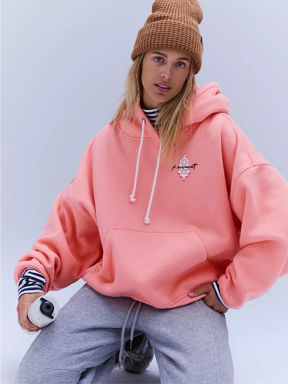 FP Movement by Free People the final call Oversized Hoodie in fruit punch